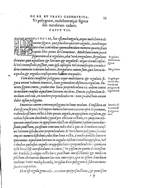 Orontii Finaei ... De re & praxi geometrica, libri tres, figuris & demonstrationibus illustrati. Vbi de quadrato geometrico, & virgis seu baculis mensoriis, necnon aliis, cùm mathematicis, tum mechanicis