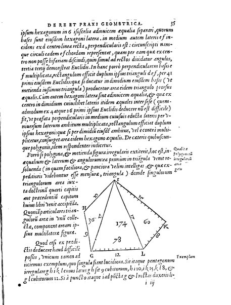 Orontii Finaei ... De re & praxi geometrica, libri tres, figuris & demonstrationibus illustrati. Vbi de quadrato geometrico, & virgis seu baculis mensoriis, necnon aliis, cùm mathematicis, tum mechanicis