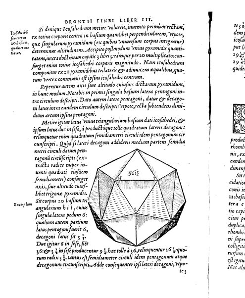 Orontii Finaei ... De re & praxi geometrica, libri tres, figuris & demonstrationibus illustrati. Vbi de quadrato geometrico, & virgis seu baculis mensoriis, necnon aliis, cùm mathematicis, tum mechanicis