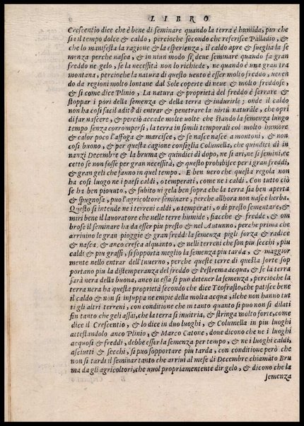 Agricoltura tratta da diuersi antichi et moderni scrittori dal sig. Gabriello Alfonso d'Herrera et tradotta di lingua spagnuola in volgare italiano da Mambrino Roseo da Fabriano. Nella quale si contengono le regole, i modi, & l'usanze che si osseruano nell'arare la terra, piantar le uigne & gli alberi, gouernare i bestiami, & fare ottimamente cioche all'agricoltura s'appartiene. Con le figure de gli alberi & delle herbe, delle quali si tratta nel libro