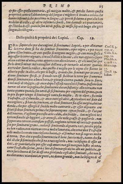 Agricoltura tratta da diuersi antichi et moderni scrittori dal sig. Gabriello Alfonso d'Herrera et tradotta di lingua spagnuola in volgare italiano da Mambrino Roseo da Fabriano. Nella quale si contengono le regole, i modi, & l'usanze che si osseruano nell'arare la terra, piantar le uigne & gli alberi, gouernare i bestiami, & fare ottimamente cioche all'agricoltura s'appartiene. Con le figure de gli alberi & delle herbe, delle quali si tratta nel libro