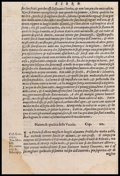 Agricoltura tratta da diuersi antichi et moderni scrittori dal sig. Gabriello Alfonso d'Herrera et tradotta di lingua spagnuola in volgare italiano da Mambrino Roseo da Fabriano. Nella quale si contengono le regole, i modi, & l'usanze che si osseruano nell'arare la terra, piantar le uigne & gli alberi, gouernare i bestiami, & fare ottimamente cioche all'agricoltura s'appartiene. Con le figure de gli alberi & delle herbe, delle quali si tratta nel libro