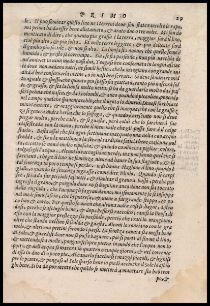 Agricoltura tratta da diuersi antichi et moderni scrittori dal sig. Gabriello Alfonso d'Herrera et tradotta di lingua spagnuola in volgare italiano da Mambrino Roseo da Fabriano. Nella quale si contengono le regole, i modi, & l'usanze che si osseruano nell'arare la terra, piantar le uigne & gli alberi, gouernare i bestiami, & fare ottimamente cioche all'agricoltura s'appartiene. Con le figure de gli alberi & delle herbe, delle quali si tratta nel libro