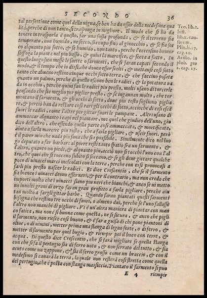 Agricoltura tratta da diuersi antichi et moderni scrittori dal sig. Gabriello Alfonso d'Herrera et tradotta di lingua spagnuola in volgare italiano da Mambrino Roseo da Fabriano. Nella quale si contengono le regole, i modi, & l'usanze che si osseruano nell'arare la terra, piantar le uigne & gli alberi, gouernare i bestiami, & fare ottimamente cioche all'agricoltura s'appartiene. Con le figure de gli alberi & delle herbe, delle quali si tratta nel libro