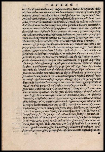 Agricoltura tratta da diuersi antichi et moderni scrittori dal sig. Gabriello Alfonso d'Herrera et tradotta di lingua spagnuola in volgare italiano da Mambrino Roseo da Fabriano. Nella quale si contengono le regole, i modi, & l'usanze che si osseruano nell'arare la terra, piantar le uigne & gli alberi, gouernare i bestiami, & fare ottimamente cioche all'agricoltura s'appartiene. Con le figure de gli alberi & delle herbe, delle quali si tratta nel libro