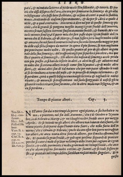 Agricoltura tratta da diuersi antichi et moderni scrittori dal sig. Gabriello Alfonso d'Herrera et tradotta di lingua spagnuola in volgare italiano da Mambrino Roseo da Fabriano. Nella quale si contengono le regole, i modi, & l'usanze che si osseruano nell'arare la terra, piantar le uigne & gli alberi, gouernare i bestiami, & fare ottimamente cioche all'agricoltura s'appartiene. Con le figure de gli alberi & delle herbe, delle quali si tratta nel libro