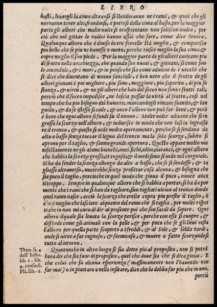 Agricoltura tratta da diuersi antichi et moderni scrittori dal sig. Gabriello Alfonso d'Herrera et tradotta di lingua spagnuola in volgare italiano da Mambrino Roseo da Fabriano. Nella quale si contengono le regole, i modi, & l'usanze che si osseruano nell'arare la terra, piantar le uigne & gli alberi, gouernare i bestiami, & fare ottimamente cioche all'agricoltura s'appartiene. Con le figure de gli alberi & delle herbe, delle quali si tratta nel libro