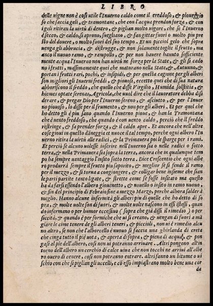 Agricoltura tratta da diuersi antichi et moderni scrittori dal sig. Gabriello Alfonso d'Herrera et tradotta di lingua spagnuola in volgare italiano da Mambrino Roseo da Fabriano. Nella quale si contengono le regole, i modi, & l'usanze che si osseruano nell'arare la terra, piantar le uigne & gli alberi, gouernare i bestiami, & fare ottimamente cioche all'agricoltura s'appartiene. Con le figure de gli alberi & delle herbe, delle quali si tratta nel libro