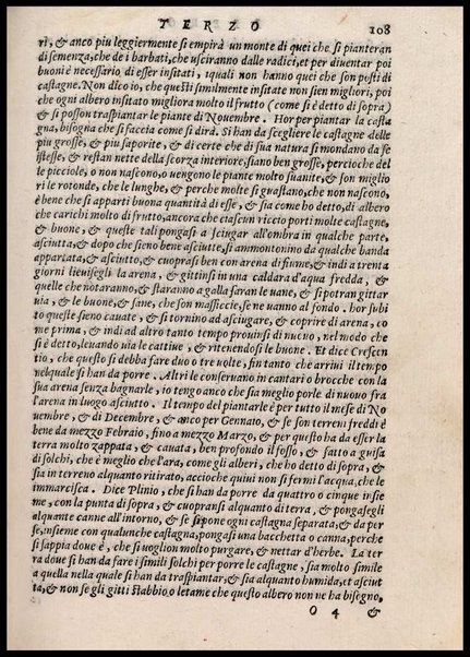 Agricoltura tratta da diuersi antichi et moderni scrittori dal sig. Gabriello Alfonso d'Herrera et tradotta di lingua spagnuola in volgare italiano da Mambrino Roseo da Fabriano. Nella quale si contengono le regole, i modi, & l'usanze che si osseruano nell'arare la terra, piantar le uigne & gli alberi, gouernare i bestiami, & fare ottimamente cioche all'agricoltura s'appartiene. Con le figure de gli alberi & delle herbe, delle quali si tratta nel libro