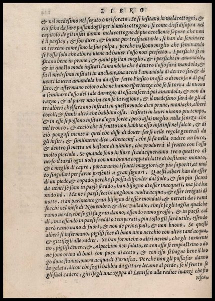 Agricoltura tratta da diuersi antichi et moderni scrittori dal sig. Gabriello Alfonso d'Herrera et tradotta di lingua spagnuola in volgare italiano da Mambrino Roseo da Fabriano. Nella quale si contengono le regole, i modi, & l'usanze che si osseruano nell'arare la terra, piantar le uigne & gli alberi, gouernare i bestiami, & fare ottimamente cioche all'agricoltura s'appartiene. Con le figure de gli alberi & delle herbe, delle quali si tratta nel libro