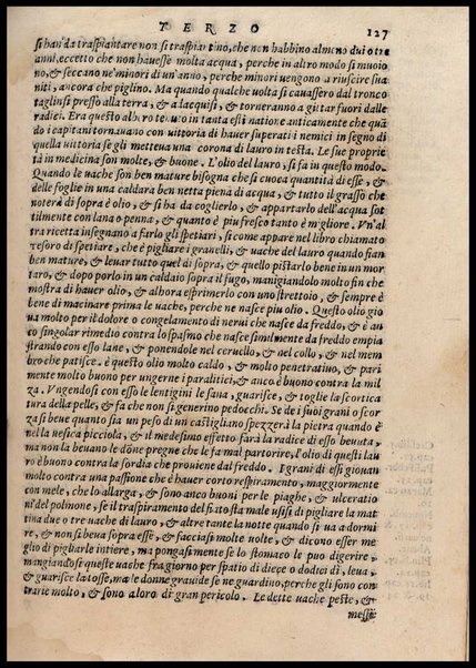 Agricoltura tratta da diuersi antichi et moderni scrittori dal sig. Gabriello Alfonso d'Herrera et tradotta di lingua spagnuola in volgare italiano da Mambrino Roseo da Fabriano. Nella quale si contengono le regole, i modi, & l'usanze che si osseruano nell'arare la terra, piantar le uigne & gli alberi, gouernare i bestiami, & fare ottimamente cioche all'agricoltura s'appartiene. Con le figure de gli alberi & delle herbe, delle quali si tratta nel libro