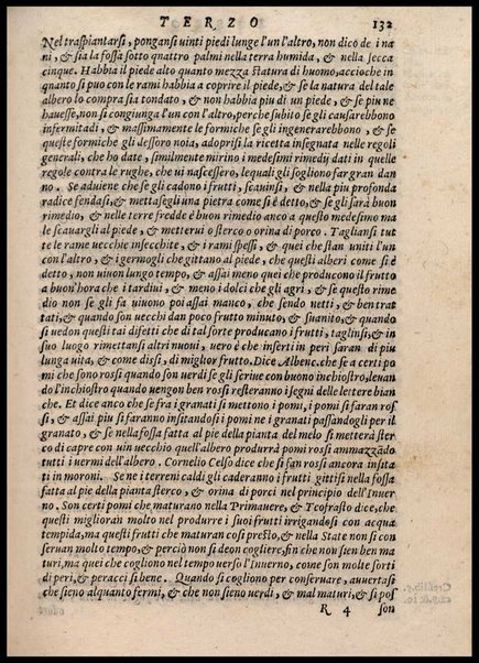 Agricoltura tratta da diuersi antichi et moderni scrittori dal sig. Gabriello Alfonso d'Herrera et tradotta di lingua spagnuola in volgare italiano da Mambrino Roseo da Fabriano. Nella quale si contengono le regole, i modi, & l'usanze che si osseruano nell'arare la terra, piantar le uigne & gli alberi, gouernare i bestiami, & fare ottimamente cioche all'agricoltura s'appartiene. Con le figure de gli alberi & delle herbe, delle quali si tratta nel libro