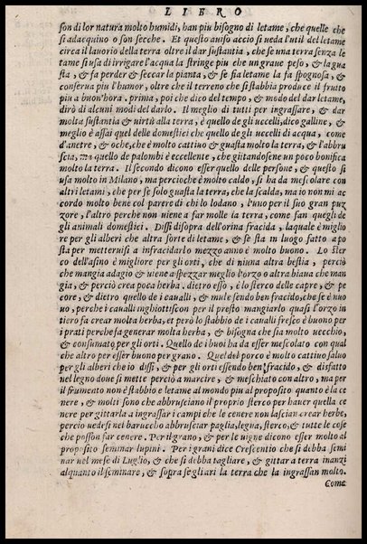 Agricoltura tratta da diuersi antichi et moderni scrittori dal sig. Gabriello Alfonso d'Herrera et tradotta di lingua spagnuola in volgare italiano da Mambrino Roseo da Fabriano. Nella quale si contengono le regole, i modi, & l'usanze che si osseruano nell'arare la terra, piantar le uigne & gli alberi, gouernare i bestiami, & fare ottimamente cioche all'agricoltura s'appartiene. Con le figure de gli alberi & delle herbe, delle quali si tratta nel libro