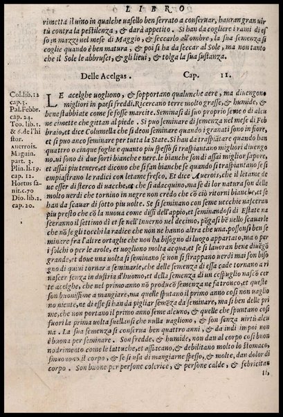 Agricoltura tratta da diuersi antichi et moderni scrittori dal sig. Gabriello Alfonso d'Herrera et tradotta di lingua spagnuola in volgare italiano da Mambrino Roseo da Fabriano. Nella quale si contengono le regole, i modi, & l'usanze che si osseruano nell'arare la terra, piantar le uigne & gli alberi, gouernare i bestiami, & fare ottimamente cioche all'agricoltura s'appartiene. Con le figure de gli alberi & delle herbe, delle quali si tratta nel libro