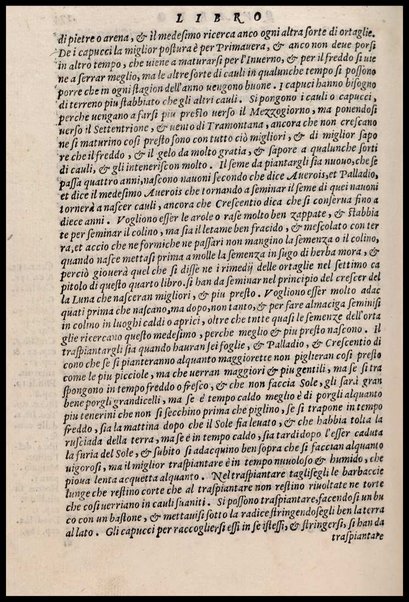 Agricoltura tratta da diuersi antichi et moderni scrittori dal sig. Gabriello Alfonso d'Herrera et tradotta di lingua spagnuola in volgare italiano da Mambrino Roseo da Fabriano. Nella quale si contengono le regole, i modi, & l'usanze che si osseruano nell'arare la terra, piantar le uigne & gli alberi, gouernare i bestiami, & fare ottimamente cioche all'agricoltura s'appartiene. Con le figure de gli alberi & delle herbe, delle quali si tratta nel libro