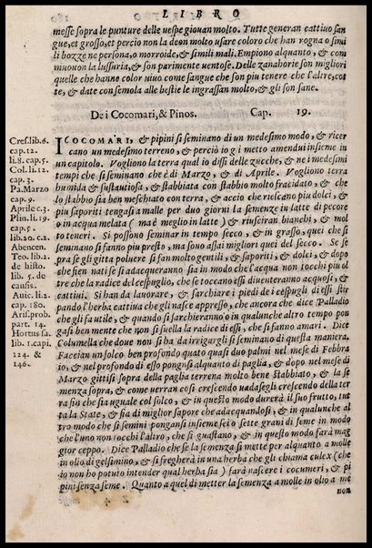 Agricoltura tratta da diuersi antichi et moderni scrittori dal sig. Gabriello Alfonso d'Herrera et tradotta di lingua spagnuola in volgare italiano da Mambrino Roseo da Fabriano. Nella quale si contengono le regole, i modi, & l'usanze che si osseruano nell'arare la terra, piantar le uigne & gli alberi, gouernare i bestiami, & fare ottimamente cioche all'agricoltura s'appartiene. Con le figure de gli alberi & delle herbe, delle quali si tratta nel libro