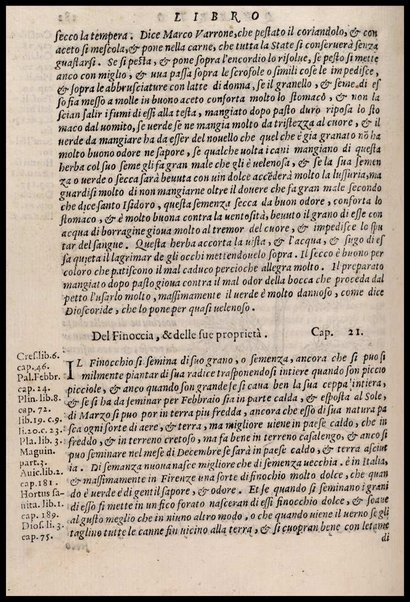 Agricoltura tratta da diuersi antichi et moderni scrittori dal sig. Gabriello Alfonso d'Herrera et tradotta di lingua spagnuola in volgare italiano da Mambrino Roseo da Fabriano. Nella quale si contengono le regole, i modi, & l'usanze che si osseruano nell'arare la terra, piantar le uigne & gli alberi, gouernare i bestiami, & fare ottimamente cioche all'agricoltura s'appartiene. Con le figure de gli alberi & delle herbe, delle quali si tratta nel libro