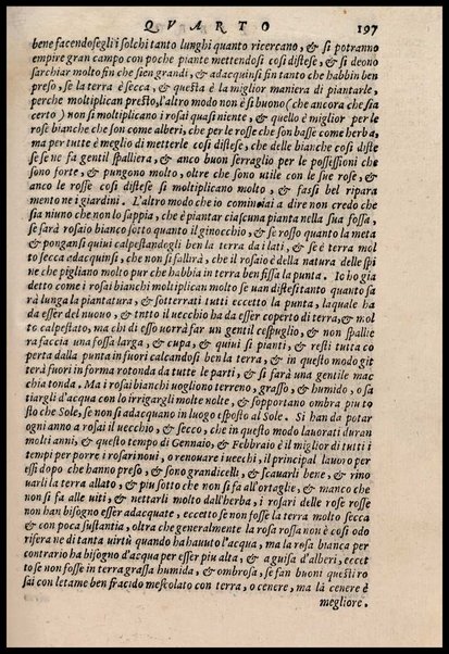 Agricoltura tratta da diuersi antichi et moderni scrittori dal sig. Gabriello Alfonso d'Herrera et tradotta di lingua spagnuola in volgare italiano da Mambrino Roseo da Fabriano. Nella quale si contengono le regole, i modi, & l'usanze che si osseruano nell'arare la terra, piantar le uigne & gli alberi, gouernare i bestiami, & fare ottimamente cioche all'agricoltura s'appartiene. Con le figure de gli alberi & delle herbe, delle quali si tratta nel libro