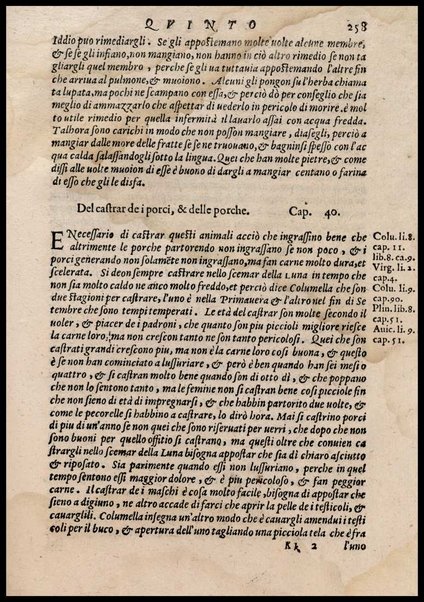 Agricoltura tratta da diuersi antichi et moderni scrittori dal sig. Gabriello Alfonso d'Herrera et tradotta di lingua spagnuola in volgare italiano da Mambrino Roseo da Fabriano. Nella quale si contengono le regole, i modi, & l'usanze che si osseruano nell'arare la terra, piantar le uigne & gli alberi, gouernare i bestiami, & fare ottimamente cioche all'agricoltura s'appartiene. Con le figure de gli alberi & delle herbe, delle quali si tratta nel libro