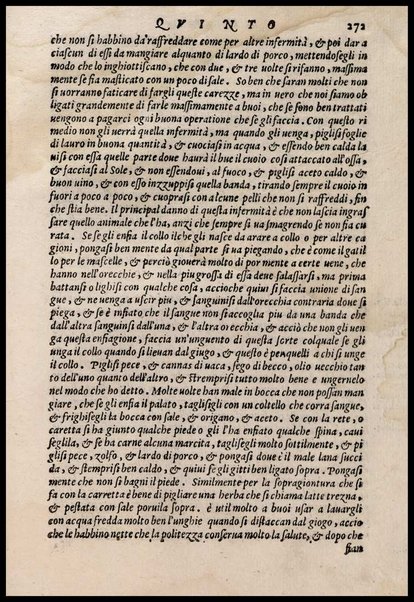 Agricoltura tratta da diuersi antichi et moderni scrittori dal sig. Gabriello Alfonso d'Herrera et tradotta di lingua spagnuola in volgare italiano da Mambrino Roseo da Fabriano. Nella quale si contengono le regole, i modi, & l'usanze che si osseruano nell'arare la terra, piantar le uigne & gli alberi, gouernare i bestiami, & fare ottimamente cioche all'agricoltura s'appartiene. Con le figure de gli alberi & delle herbe, delle quali si tratta nel libro