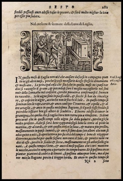 Agricoltura tratta da diuersi antichi et moderni scrittori dal sig. Gabriello Alfonso d'Herrera et tradotta di lingua spagnuola in volgare italiano da Mambrino Roseo da Fabriano. Nella quale si contengono le regole, i modi, & l'usanze che si osseruano nell'arare la terra, piantar le uigne & gli alberi, gouernare i bestiami, & fare ottimamente cioche all'agricoltura s'appartiene. Con le figure de gli alberi & delle herbe, delle quali si tratta nel libro