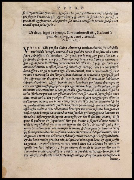 Agricoltura tratta da diuersi antichi et moderni scrittori dal sig. Gabriello Alfonso d'Herrera et tradotta di lingua spagnuola in volgare italiano da Mambrino Roseo da Fabriano. Nella quale si contengono le regole, i modi, & l'usanze che si osseruano nell'arare la terra, piantar le uigne & gli alberi, gouernare i bestiami, & fare ottimamente cioche all'agricoltura s'appartiene. Con le figure de gli alberi & delle herbe, delle quali si tratta nel libro