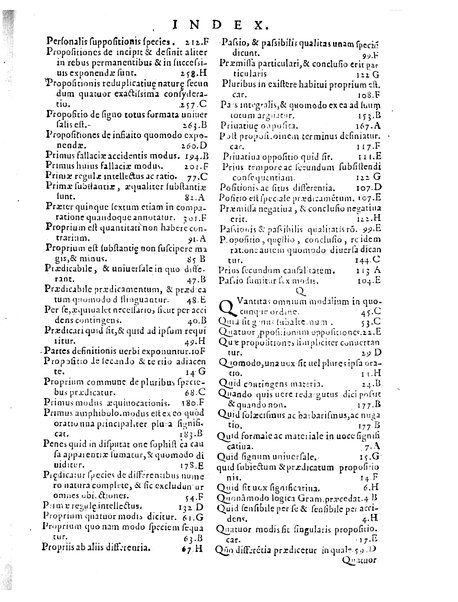 Petri Hispani Summulae logicales cum Versorij Parisiensis clarissima expositione. Paruorum item Logicalium eidem Petro Hispano ascriptum opus, nuper in partes ac capita distinctum. Quae omnia a Martiano Rota infinitis fere erroribus maxima sunt diligentia castigata. Duos demum indices nunc primum excogitatos, quorum alter singulorum textuum ac capitum, alte uero, eorum, quæ in toto opere scitu digna habentur, imprimi curauimus