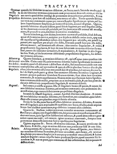 Petri Hispani Summulae logicales cum Versorij Parisiensis clarissima expositione. Paruorum item Logicalium eidem Petro Hispano ascriptum opus, nuper in partes ac capita distinctum. Quae omnia a Martiano Rota infinitis fere erroribus maxima sunt diligentia castigata. Duos demum indices nunc primum excogitatos, quorum alter singulorum textuum ac capitum, alte uero, eorum, quæ in toto opere scitu digna habentur, imprimi curauimus