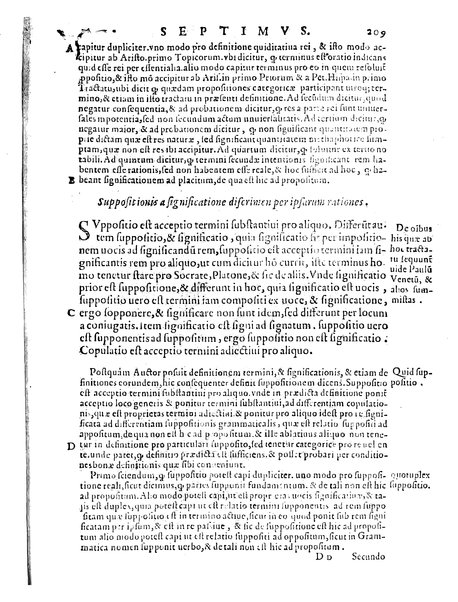 Petri Hispani Summulae logicales cum Versorij Parisiensis clarissima expositione. Paruorum item Logicalium eidem Petro Hispano ascriptum opus, nuper in partes ac capita distinctum. Quae omnia a Martiano Rota infinitis fere erroribus maxima sunt diligentia castigata. Duos demum indices nunc primum excogitatos, quorum alter singulorum textuum ac capitum, alte uero, eorum, quæ in toto opere scitu digna habentur, imprimi curauimus