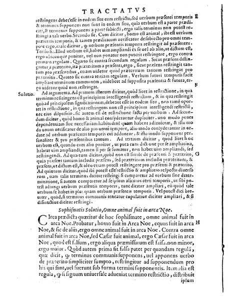 Petri Hispani Summulae logicales cum Versorij Parisiensis clarissima expositione. Paruorum item Logicalium eidem Petro Hispano ascriptum opus, nuper in partes ac capita distinctum. Quae omnia a Martiano Rota infinitis fere erroribus maxima sunt diligentia castigata. Duos demum indices nunc primum excogitatos, quorum alter singulorum textuum ac capitum, alte uero, eorum, quæ in toto opere scitu digna habentur, imprimi curauimus