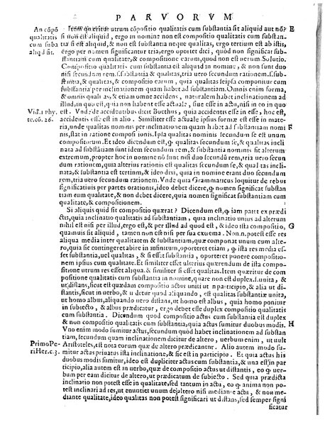 Petri Hispani Summulae logicales cum Versorij Parisiensis clarissima expositione. Paruorum item Logicalium eidem Petro Hispano ascriptum opus, nuper in partes ac capita distinctum. Quae omnia a Martiano Rota infinitis fere erroribus maxima sunt diligentia castigata. Duos demum indices nunc primum excogitatos, quorum alter singulorum textuum ac capitum, alte uero, eorum, quæ in toto opere scitu digna habentur, imprimi curauimus