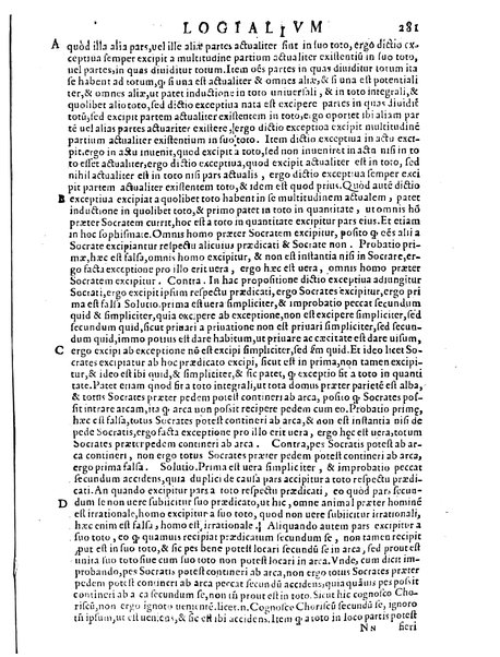 Petri Hispani Summulae logicales cum Versorij Parisiensis clarissima expositione. Paruorum item Logicalium eidem Petro Hispano ascriptum opus, nuper in partes ac capita distinctum. Quae omnia a Martiano Rota infinitis fere erroribus maxima sunt diligentia castigata. Duos demum indices nunc primum excogitatos, quorum alter singulorum textuum ac capitum, alte uero, eorum, quæ in toto opere scitu digna habentur, imprimi curauimus