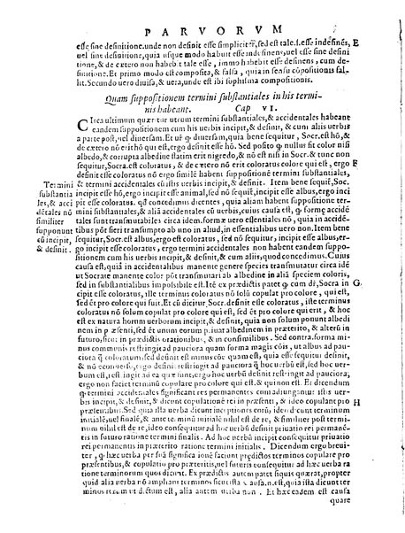 Petri Hispani Summulae logicales cum Versorij Parisiensis clarissima expositione. Paruorum item Logicalium eidem Petro Hispano ascriptum opus, nuper in partes ac capita distinctum. Quae omnia a Martiano Rota infinitis fere erroribus maxima sunt diligentia castigata. Duos demum indices nunc primum excogitatos, quorum alter singulorum textuum ac capitum, alte uero, eorum, quæ in toto opere scitu digna habentur, imprimi curauimus