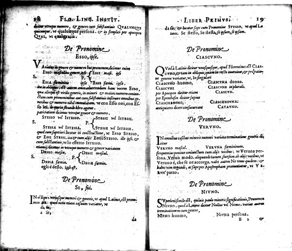 Institutionum Florentinae linguae libri duo Euphrosyni Lapinij ...