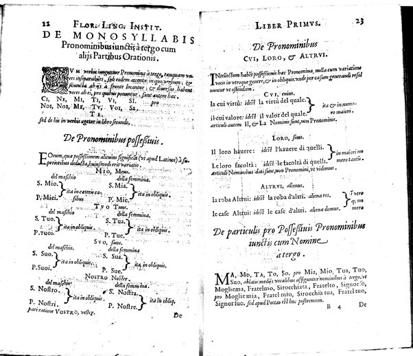 Institutionum Florentinae linguae libri duo Euphrosyni Lapinij ...