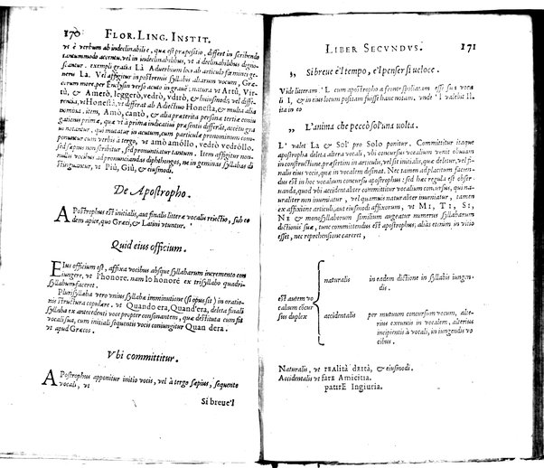 Institutionum Florentinae linguae libri duo Euphrosyni Lapinij ...