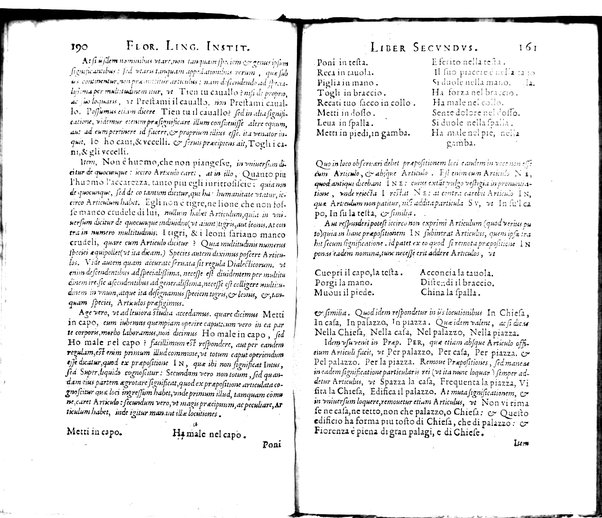 Institutionum Florentinae linguae libri duo Euphrosyni Lapinij ...