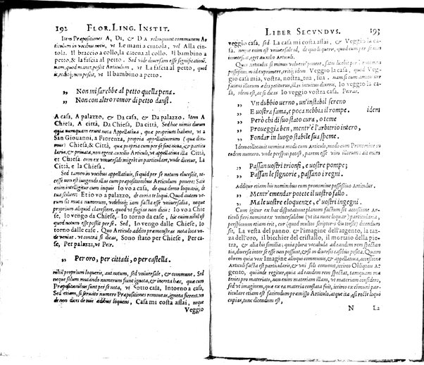 Institutionum Florentinae linguae libri duo Euphrosyni Lapinij ...