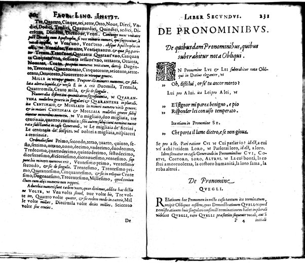 Institutionum Florentinae linguae libri duo Euphrosyni Lapinij ...