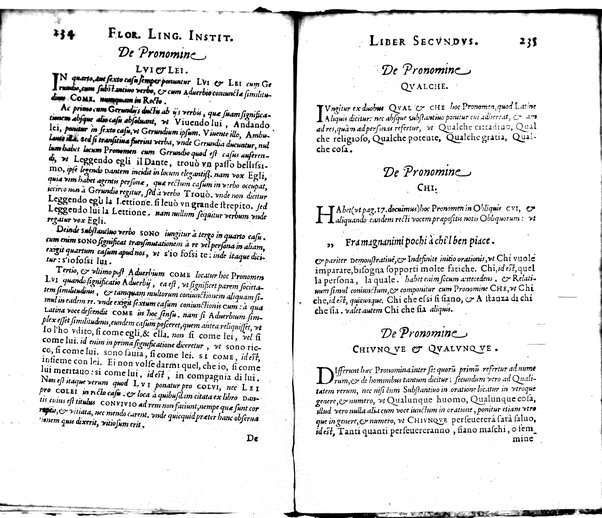 Institutionum Florentinae linguae libri duo Euphrosyni Lapinij ...