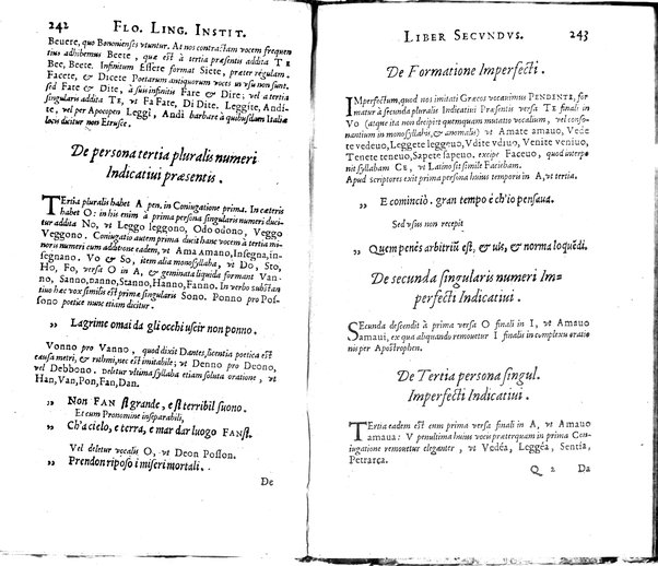 Institutionum Florentinae linguae libri duo Euphrosyni Lapinij ...