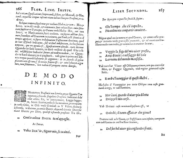 Institutionum Florentinae linguae libri duo Euphrosyni Lapinij ...