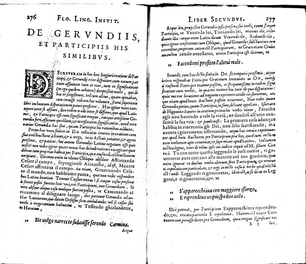 Institutionum Florentinae linguae libri duo Euphrosyni Lapinij ...