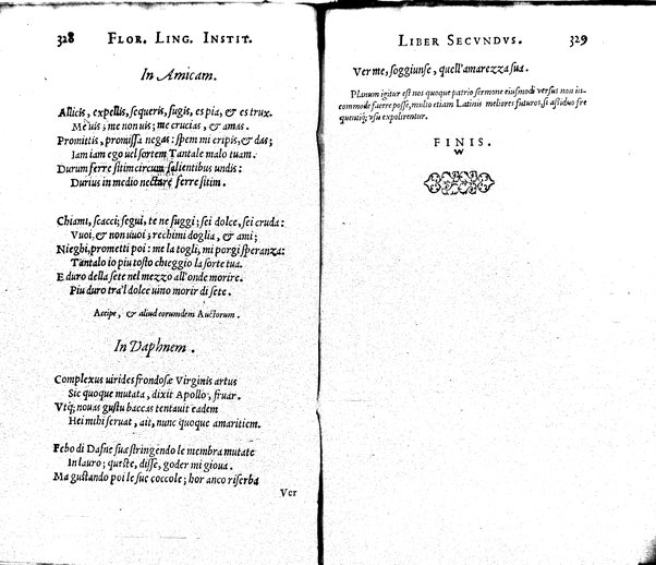 Institutionum Florentinae linguae libri duo Euphrosyni Lapinij ...