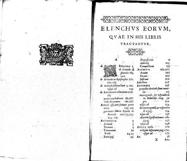 Institutionum Florentinae linguae libri duo Euphrosyni Lapinij ...