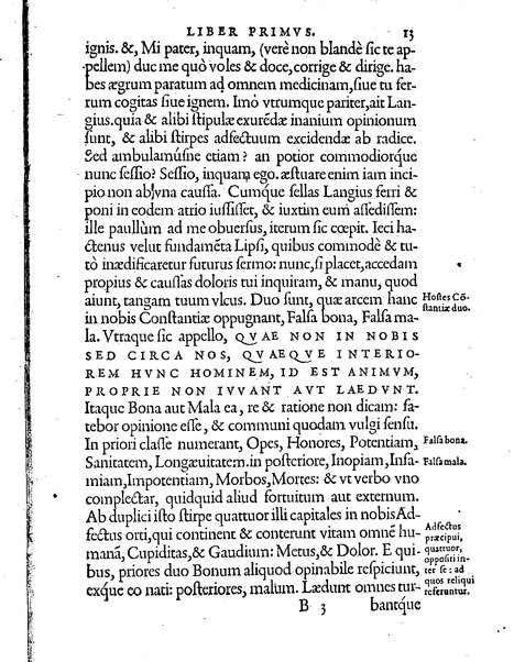 Iusti LipsI De constantia libri duo, qui alloquium præcipuè continent in publicis malis