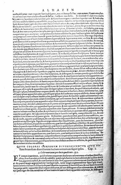 Opticae thesaurus. Alhazeni Arabis libri septem, nunc primùm editi. Eiusdem liber De crepusculis & nubium ascensionibus. Item Vitellonis Thuringolopoli libri 10. Omnes instaurati, figuris illustrati & aucti, adiecti etiam in Alhazenum commentarijs, a Federico Risnero