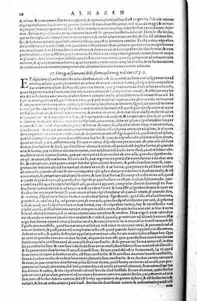 Opticae thesaurus. Alhazeni Arabis libri septem, nunc primùm editi. Eiusdem liber De crepusculis & nubium ascensionibus. Item Vitellonis Thuringolopoli libri 10. Omnes instaurati, figuris illustrati & aucti, adiecti etiam in Alhazenum commentarijs, a Federico Risnero