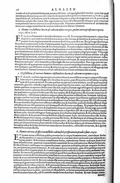 Opticae thesaurus. Alhazeni Arabis libri septem, nunc primùm editi. Eiusdem liber De crepusculis & nubium ascensionibus. Item Vitellonis Thuringolopoli libri 10. Omnes instaurati, figuris illustrati & aucti, adiecti etiam in Alhazenum commentarijs, a Federico Risnero