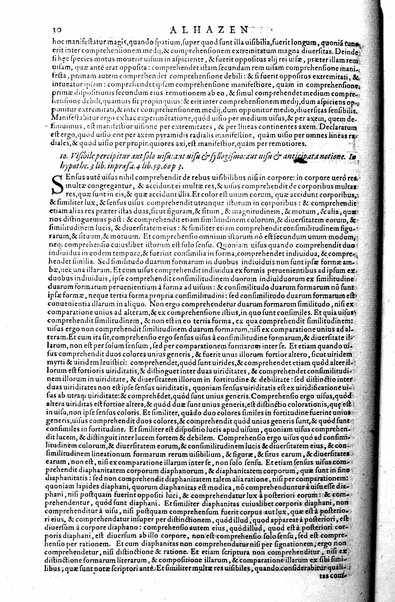 Opticae thesaurus. Alhazeni Arabis libri septem, nunc primùm editi. Eiusdem liber De crepusculis & nubium ascensionibus. Item Vitellonis Thuringolopoli libri 10. Omnes instaurati, figuris illustrati & aucti, adiecti etiam in Alhazenum commentarijs, a Federico Risnero